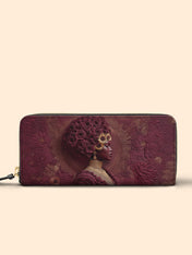 Wild Bloom Slimline Zippy Wallet QR0XD271