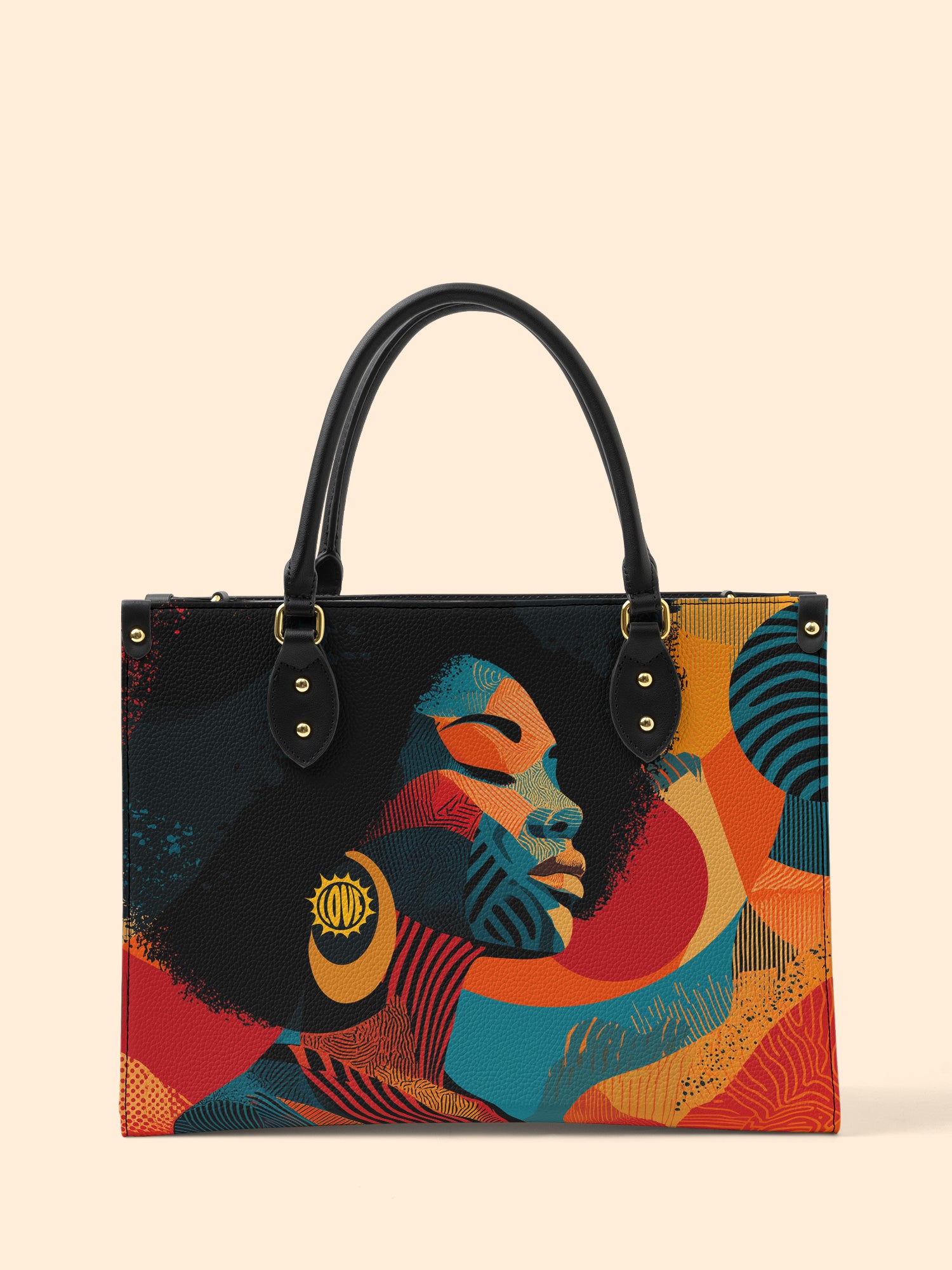 Afro Nova Premium Leather Handbag QR0TV082