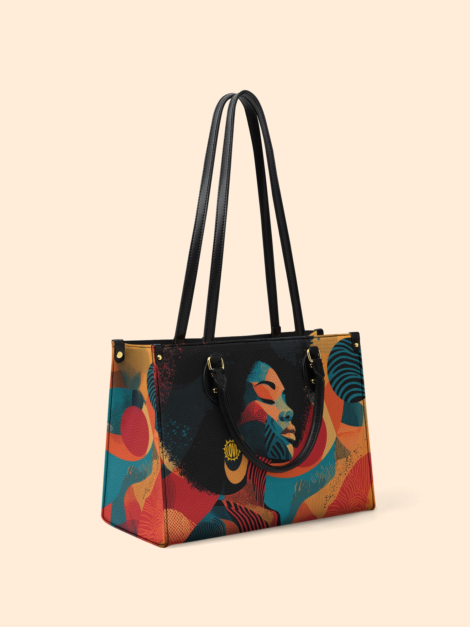 Afro Nova Premium Leather Handbag QR0TV082