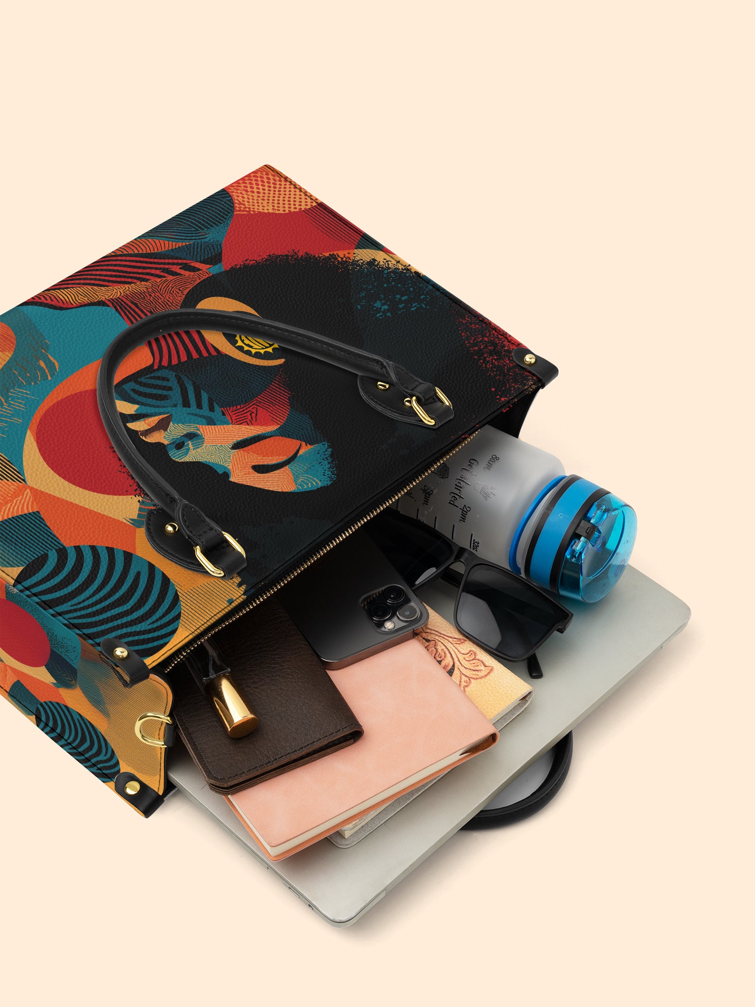 Afro Nova Premium Leather Handbag QR0TV082