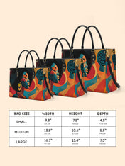 Afro Nova Premium Leather Handbag QR0TV082