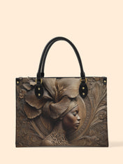 Floral Spirit Premium Leather Handbag QR0TV084