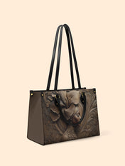 Floral Spirit Premium Leather Handbag QR0TV084