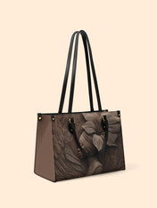 Whispering Bloom Premium Leather Handbag QR0TV083