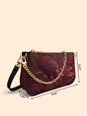 Crimson Empress Classic Zip Pochette QR0TV088