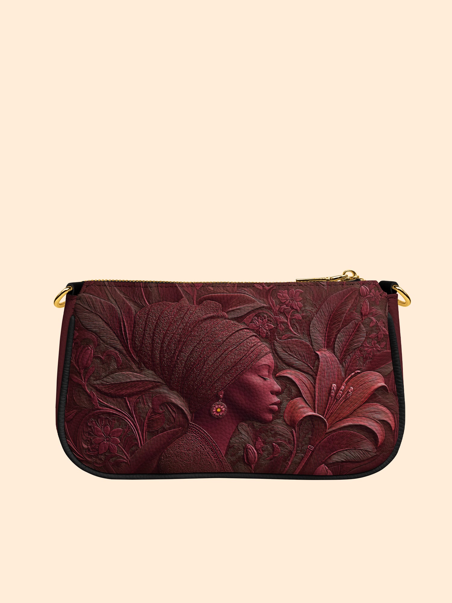 Crimson Empress Classic Zip Pochette QR0TV088