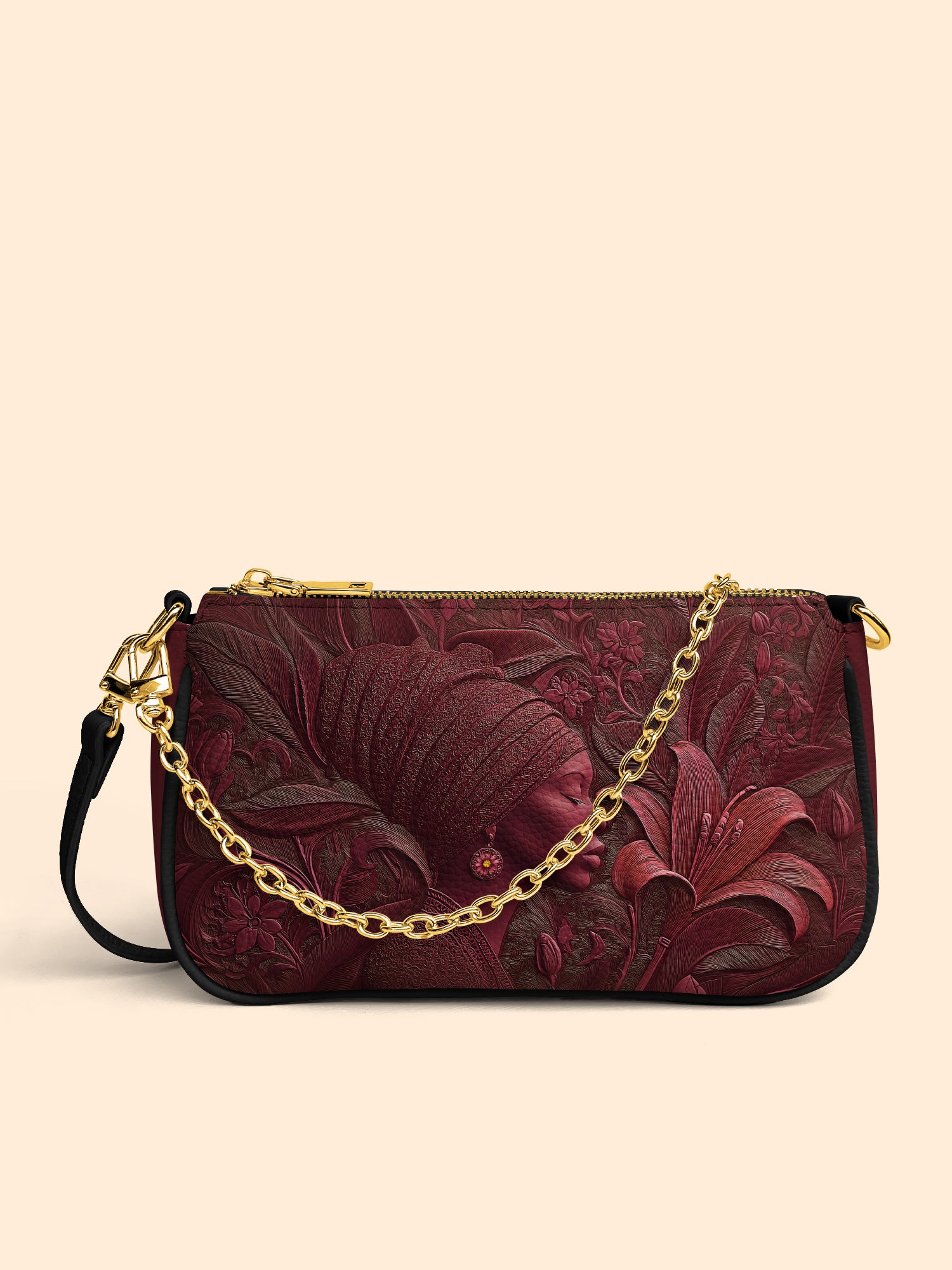 Crimson Empress Classic Zip Pochette QR0TV088