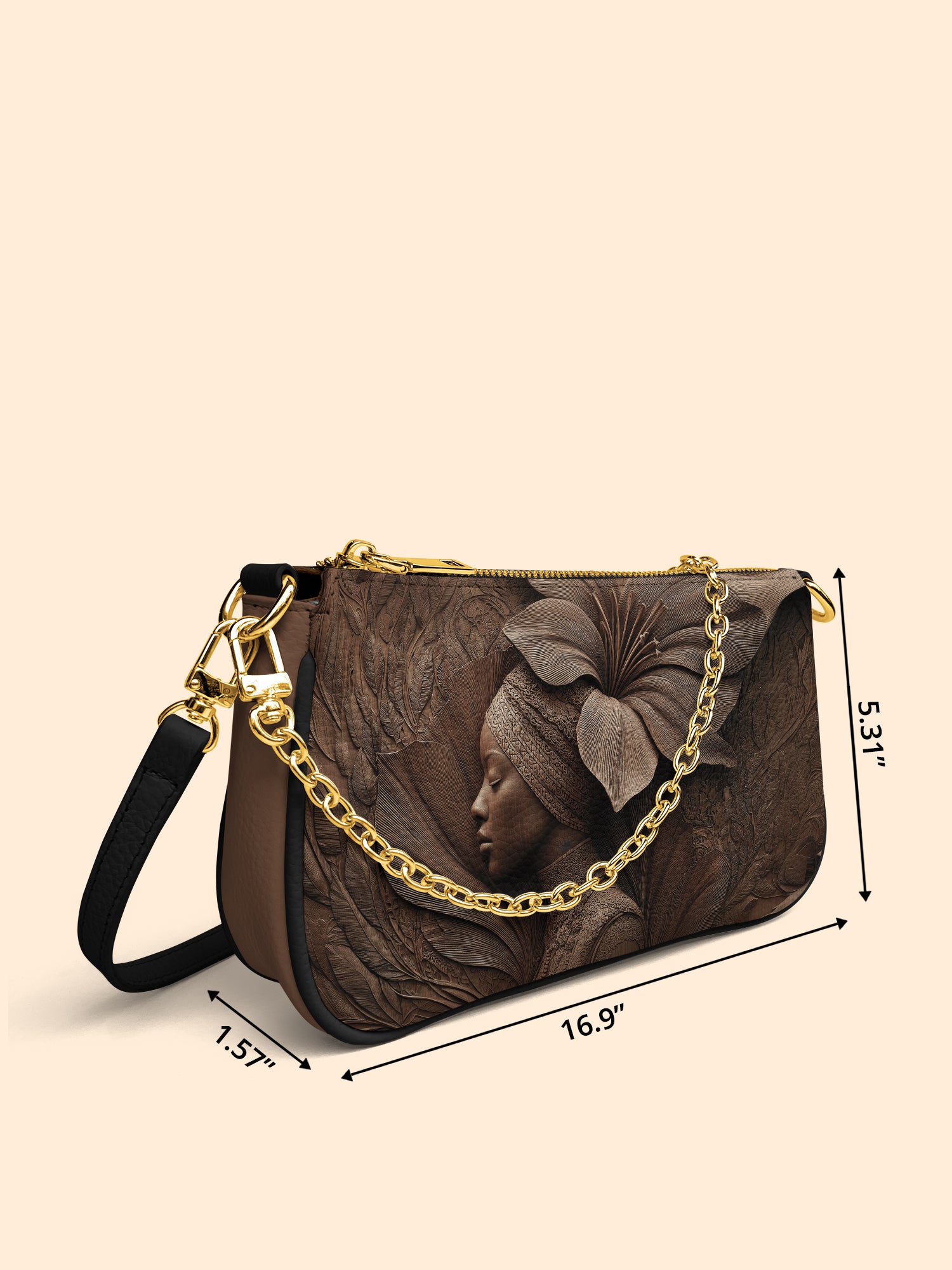 Whispering Bloom Classic Zip Pochette QR0TV086