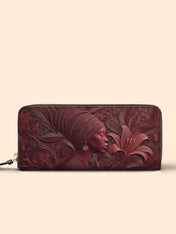 Crimson Empress Slimline Zippy Wallet QR0TV093