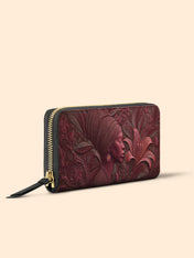 Crimson Empress Slimline Zippy Wallet QR0TV093