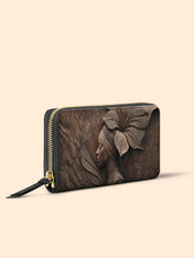 Whispering Bloom Slimline Zippy Wallet QR0TV092