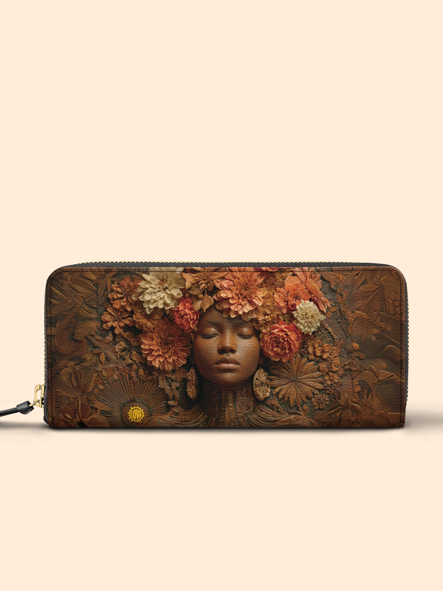 Afro Flora Slimline Zippy Wallet QR0TV107