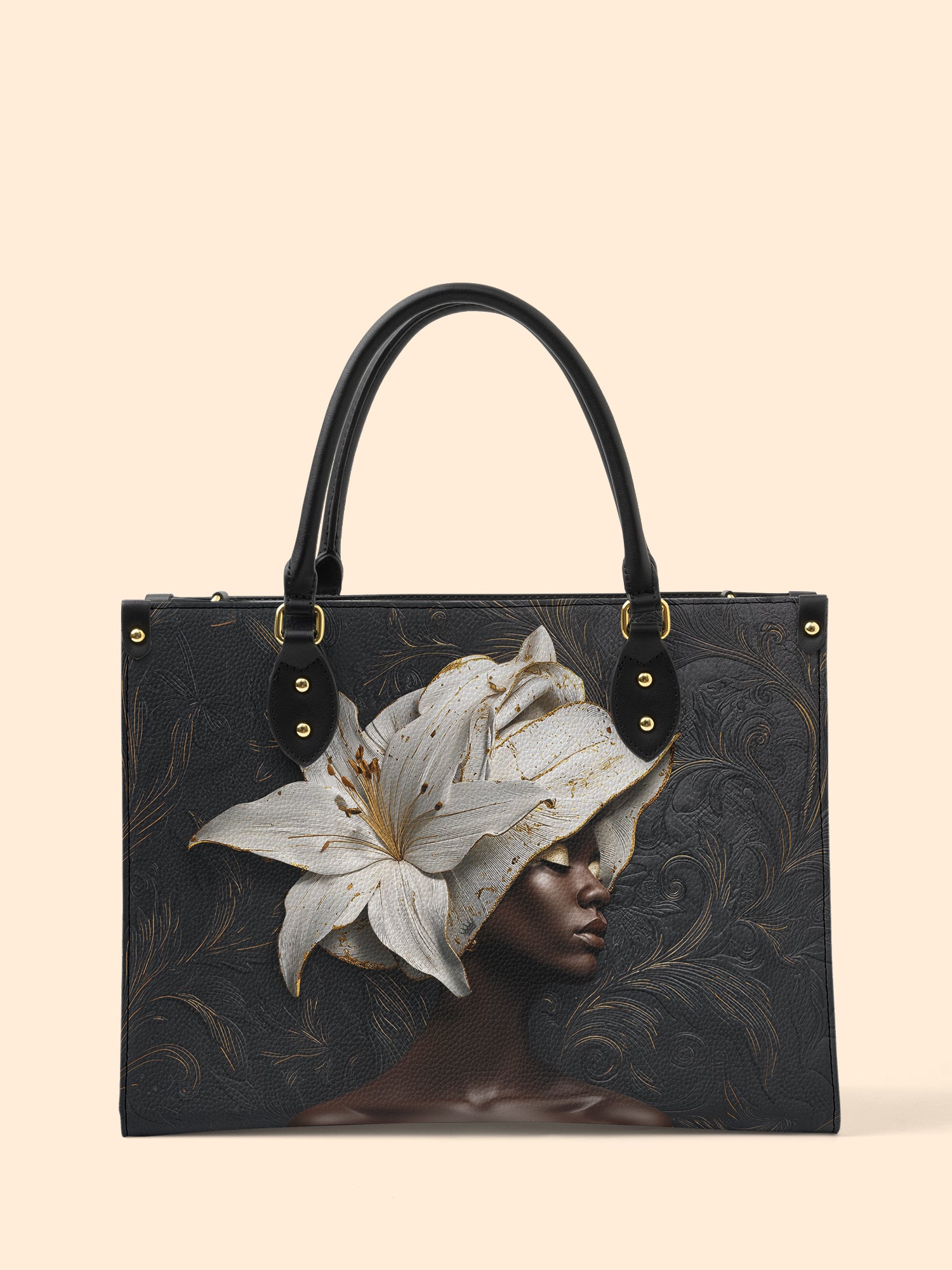 Lily Crown Premium Leather Handbag QR0TV110