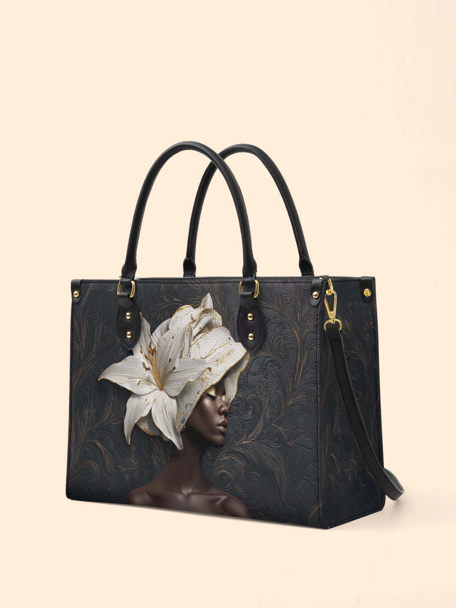 Lily Crown Premium Leather Handbag QR0TV110