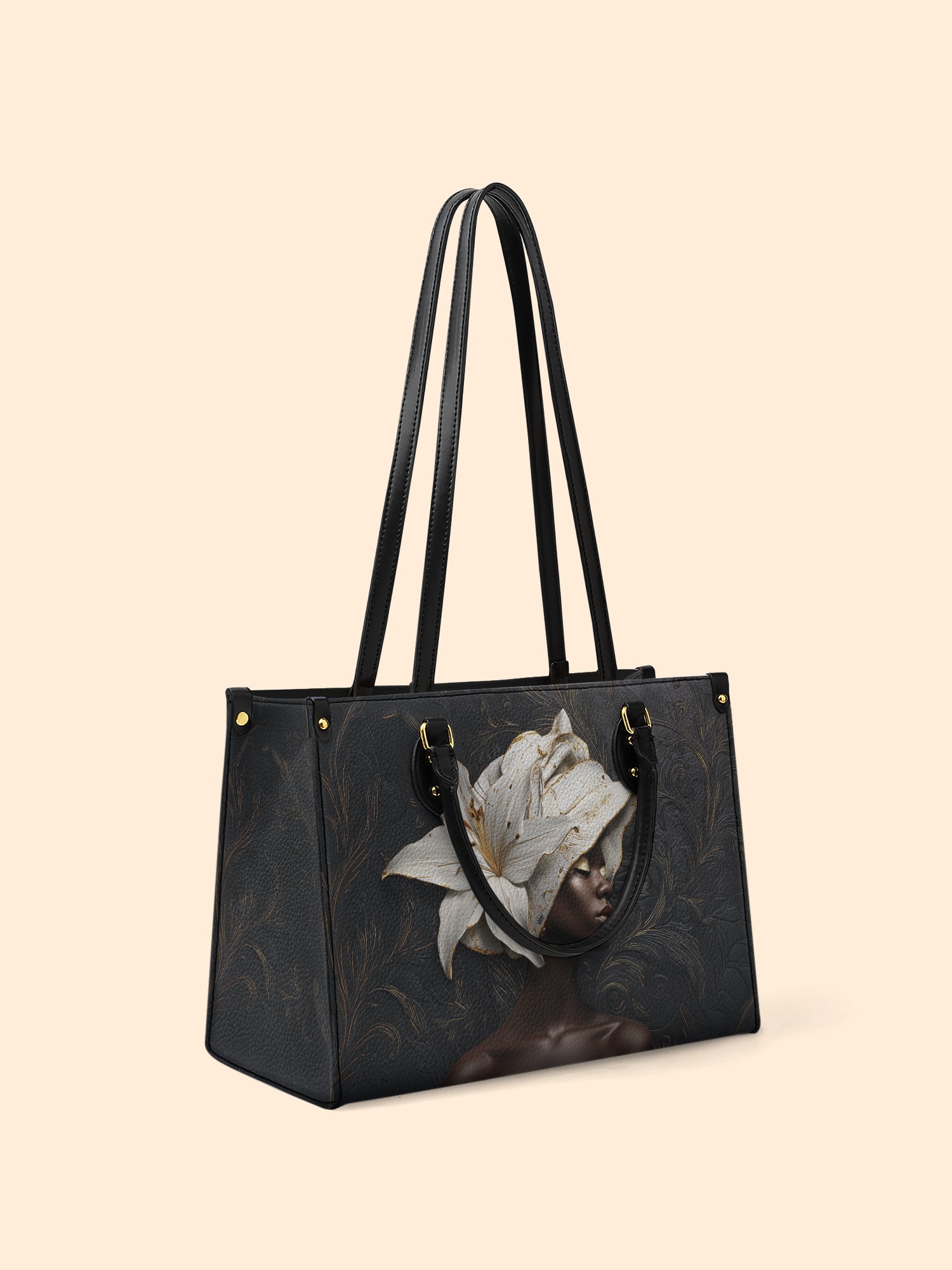 Lily Crown Premium Leather Handbag QR0TV110