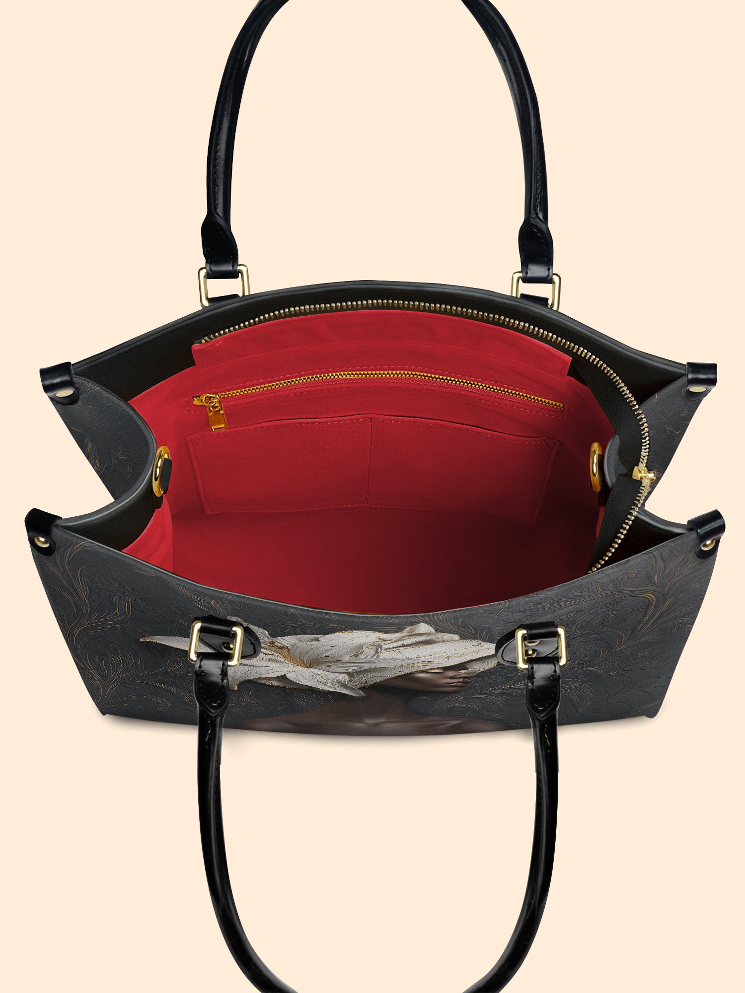 Lily Crown Premium Leather Handbag QR0TV110