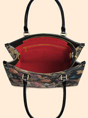 Butterfly Queen Premium Leather Handbag QR0HH110