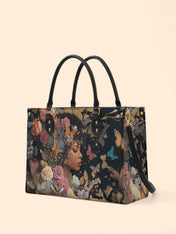 Butterfly Queen Premium Leather Handbag QR0HH110
