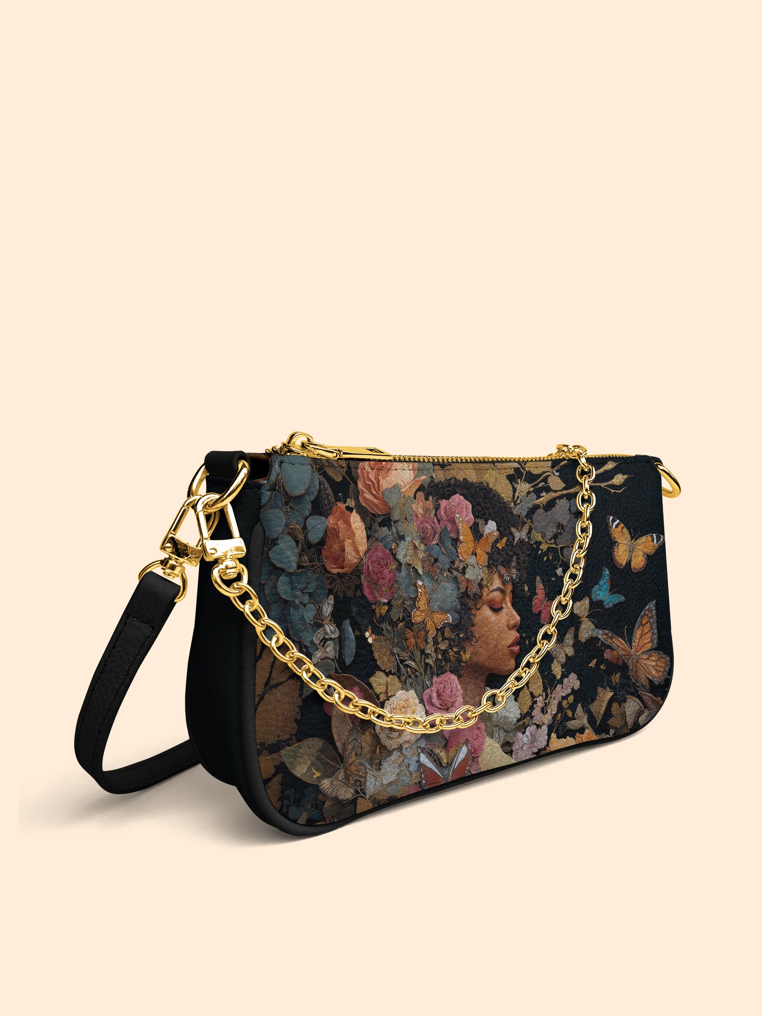 Butterfly Queen Classic Zip Pochette QR0HH115