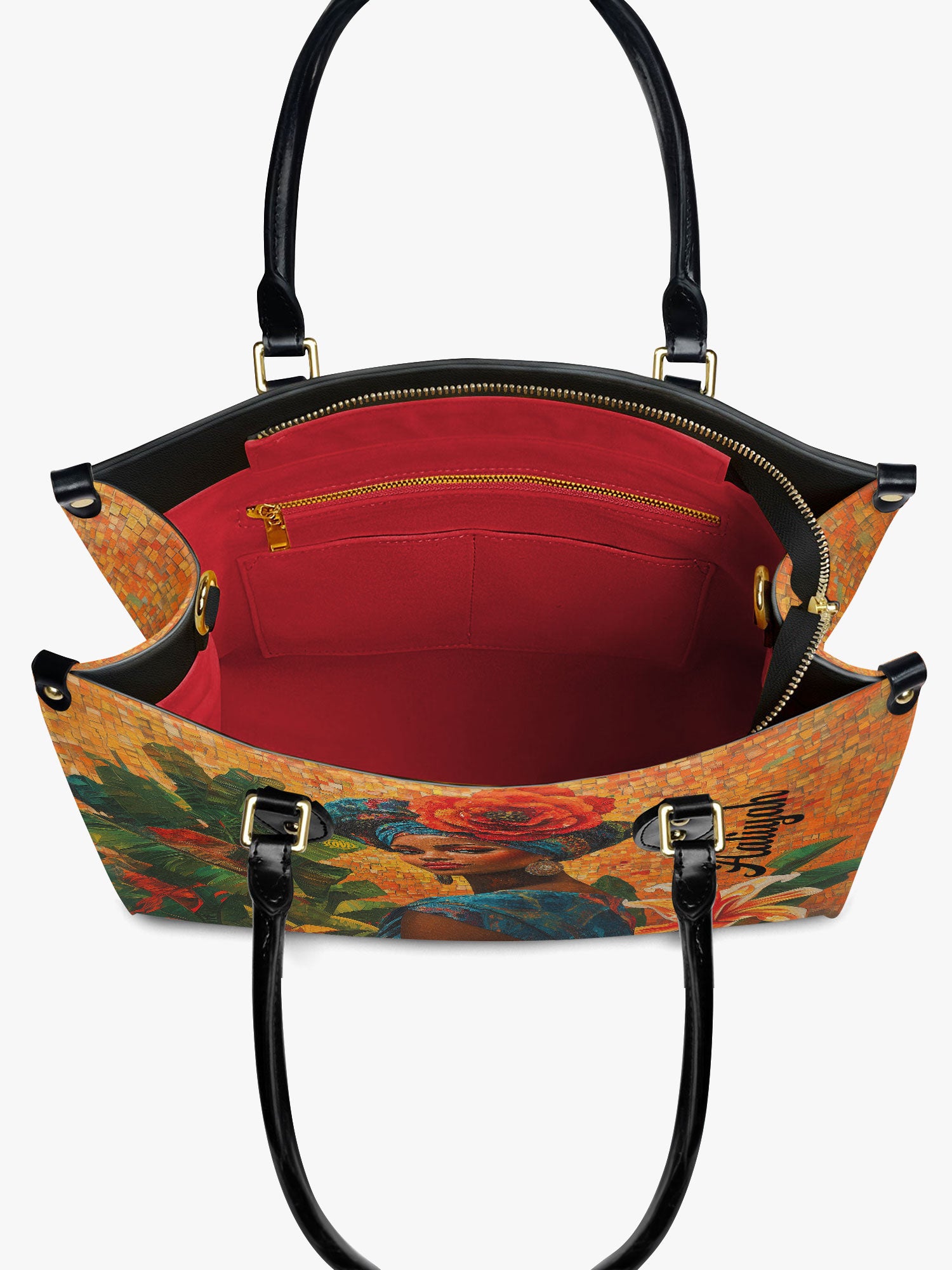 Essence of Beauty Premium Leather Handbag