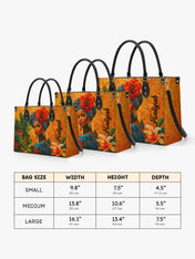 Essence of Beauty Premium Leather Handbag