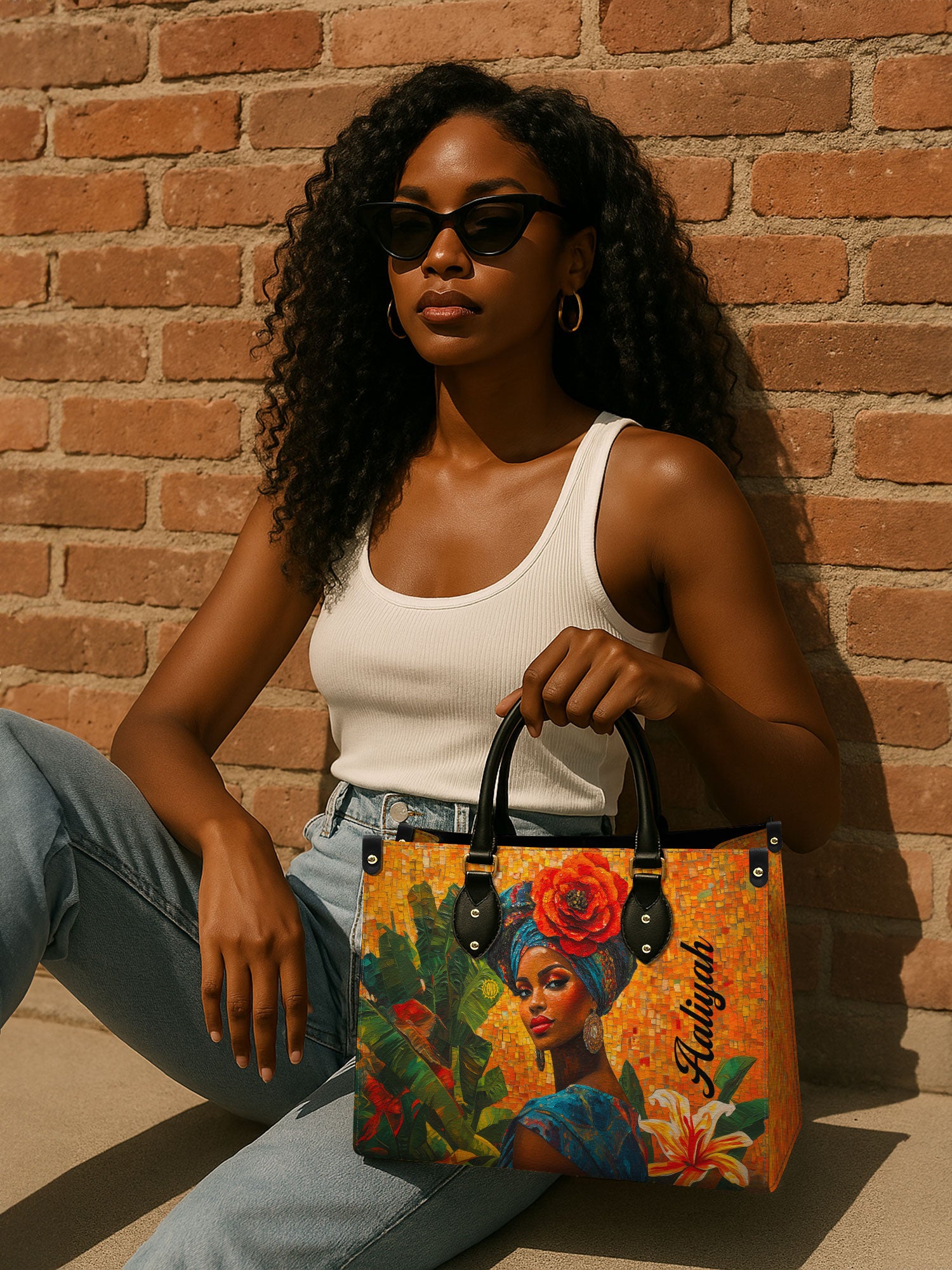 Essence of Beauty Premium Leather Handbag