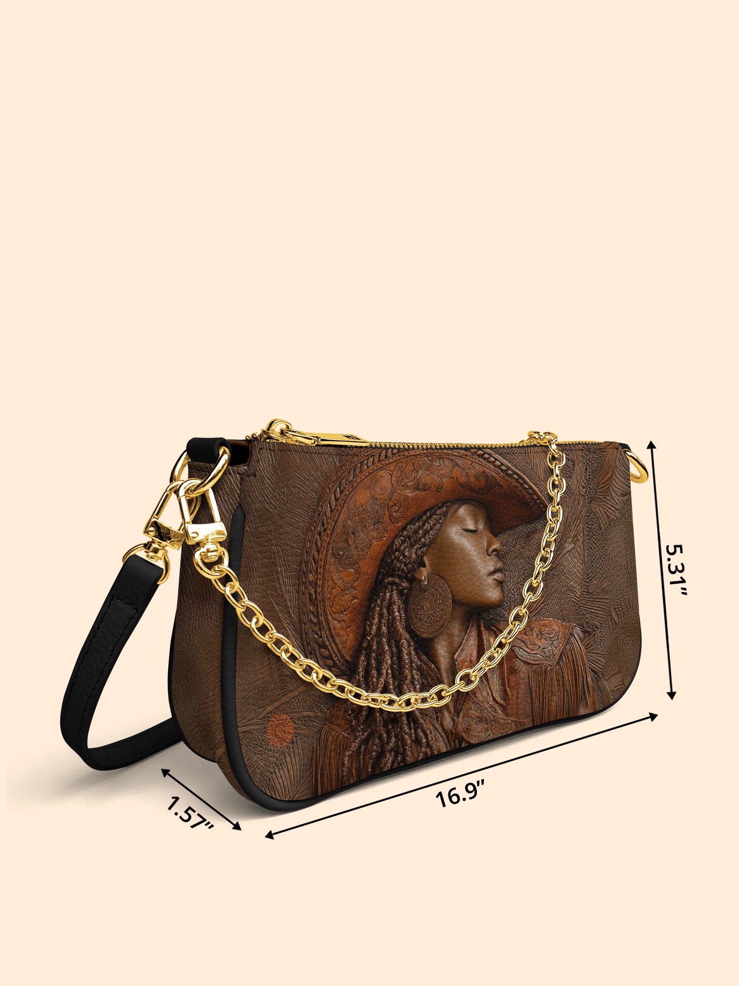 Cowgirl Vibes Classic Zip Pochette QR0TD064