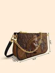 African Roots Classic Zip Pochette QR0TD156