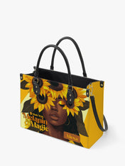Melanin Glow Premium Leather Handbag