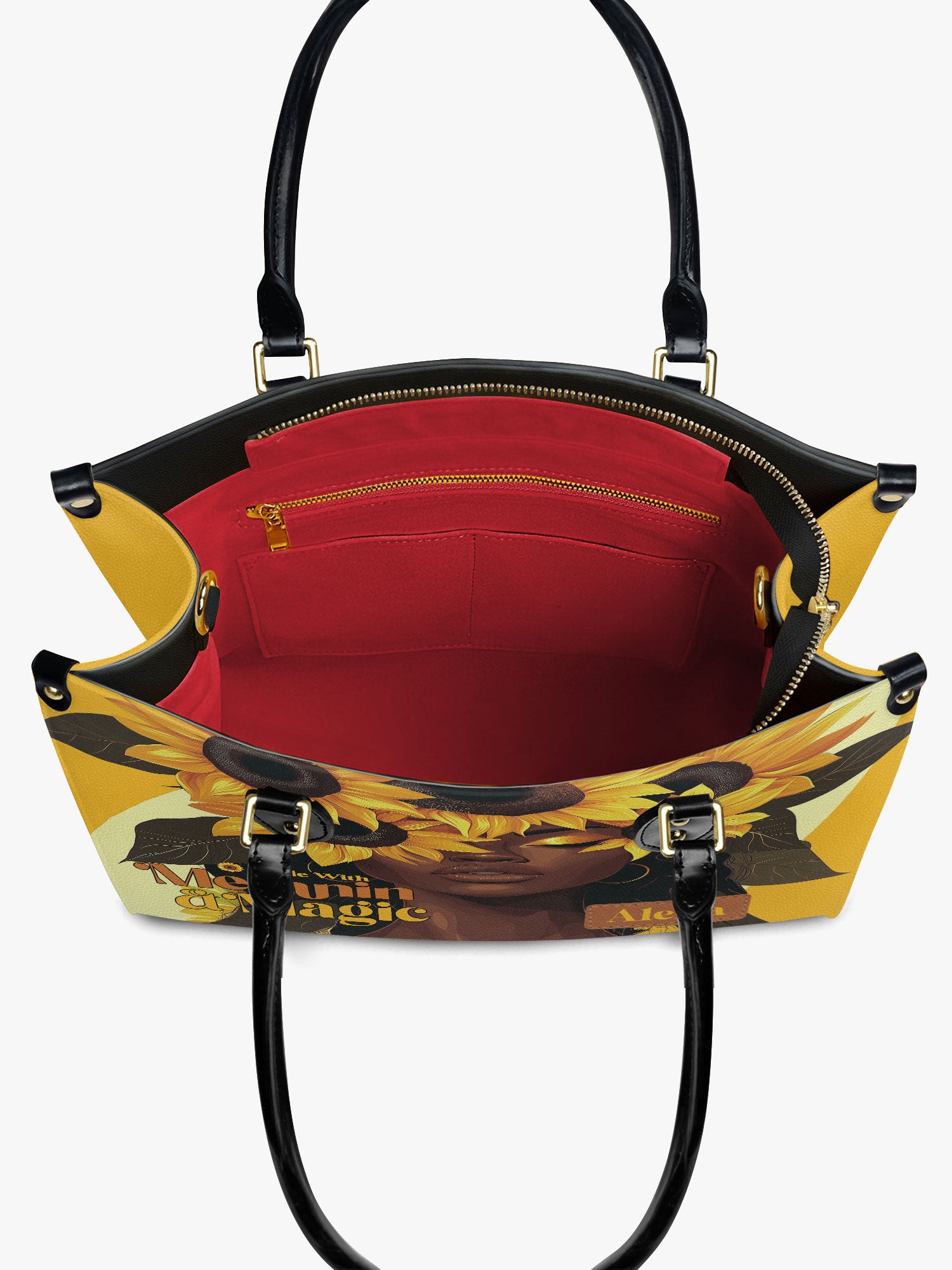 Melanin Glow Premium Leather Handbag