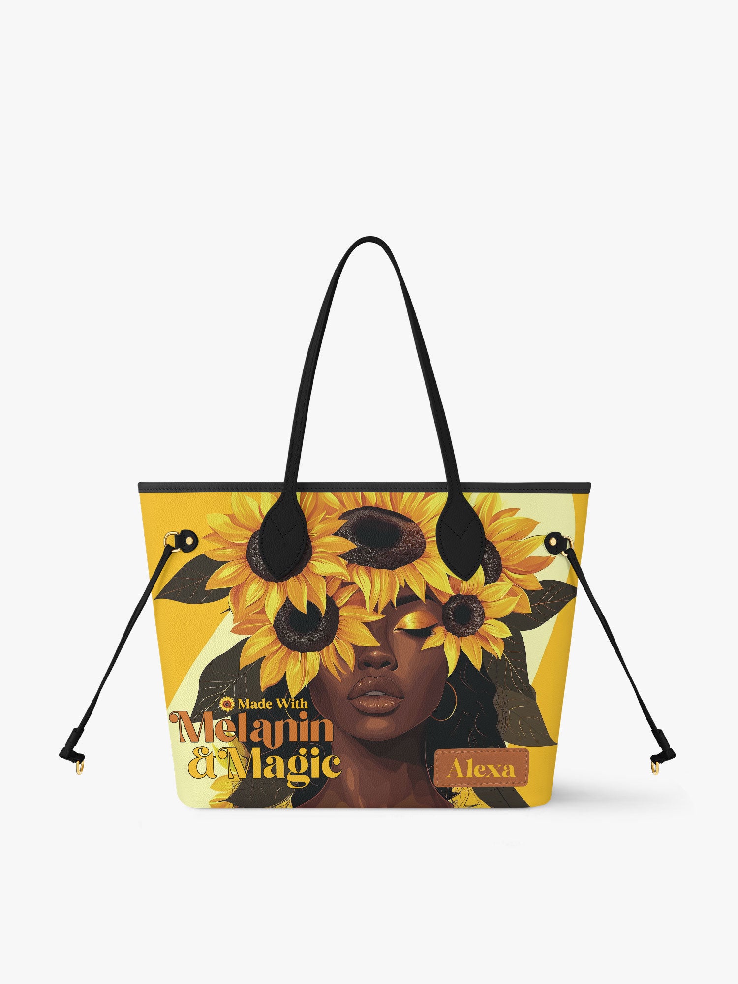Melanin Glow Classic Shopper Tote