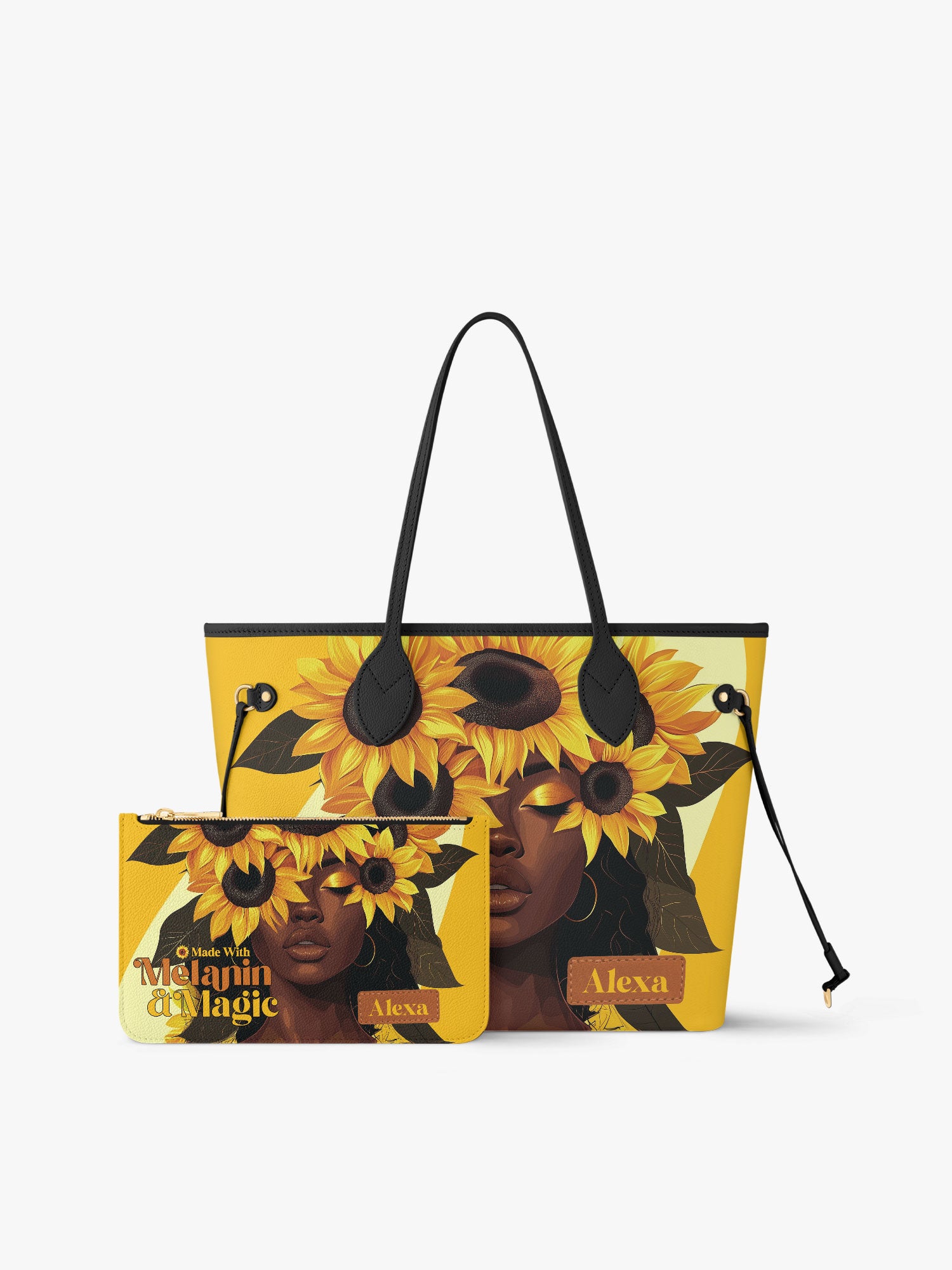 Melanin Glow Classic Shopper Tote