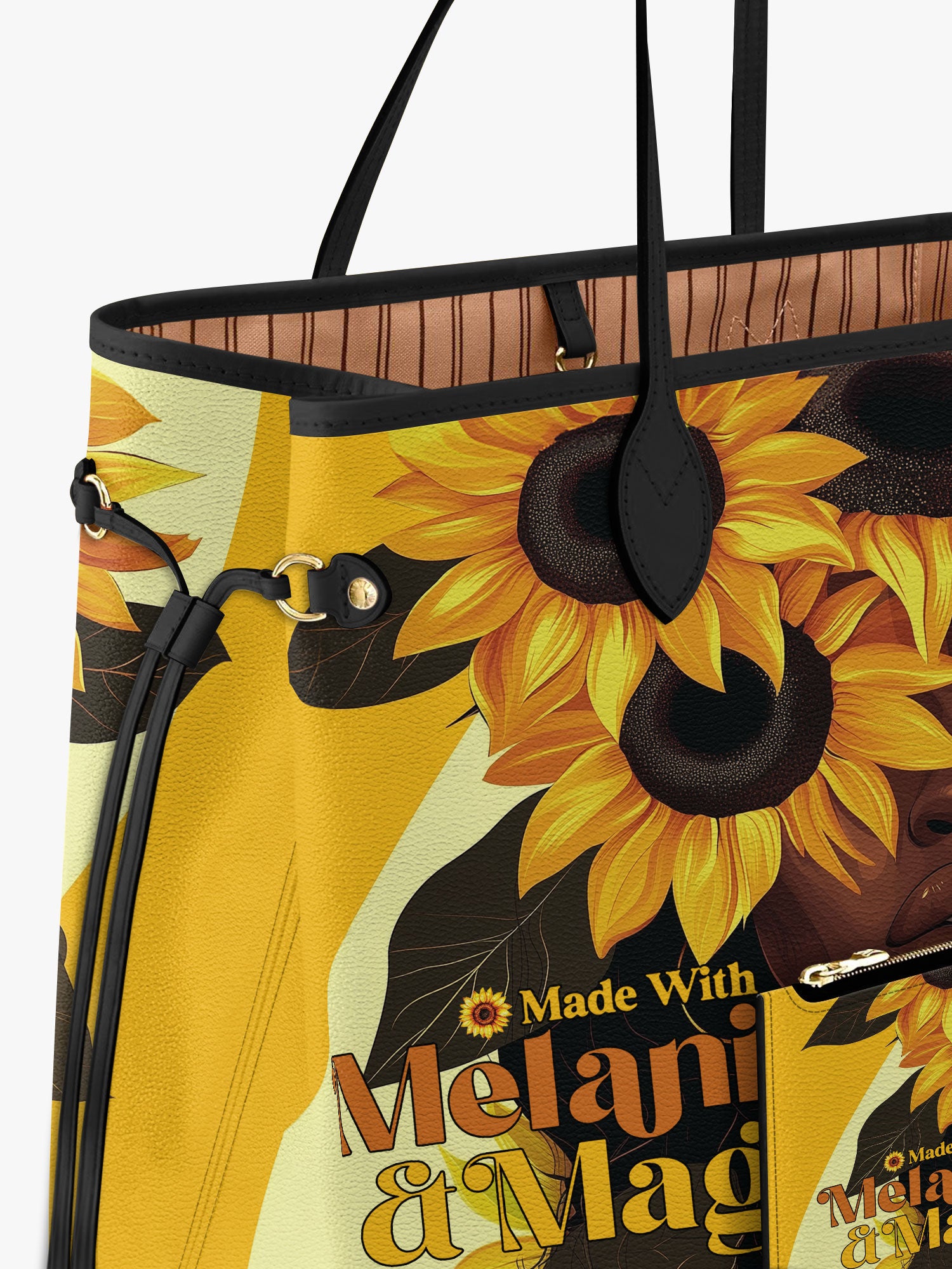Melanin Glow Classic Shopper Tote