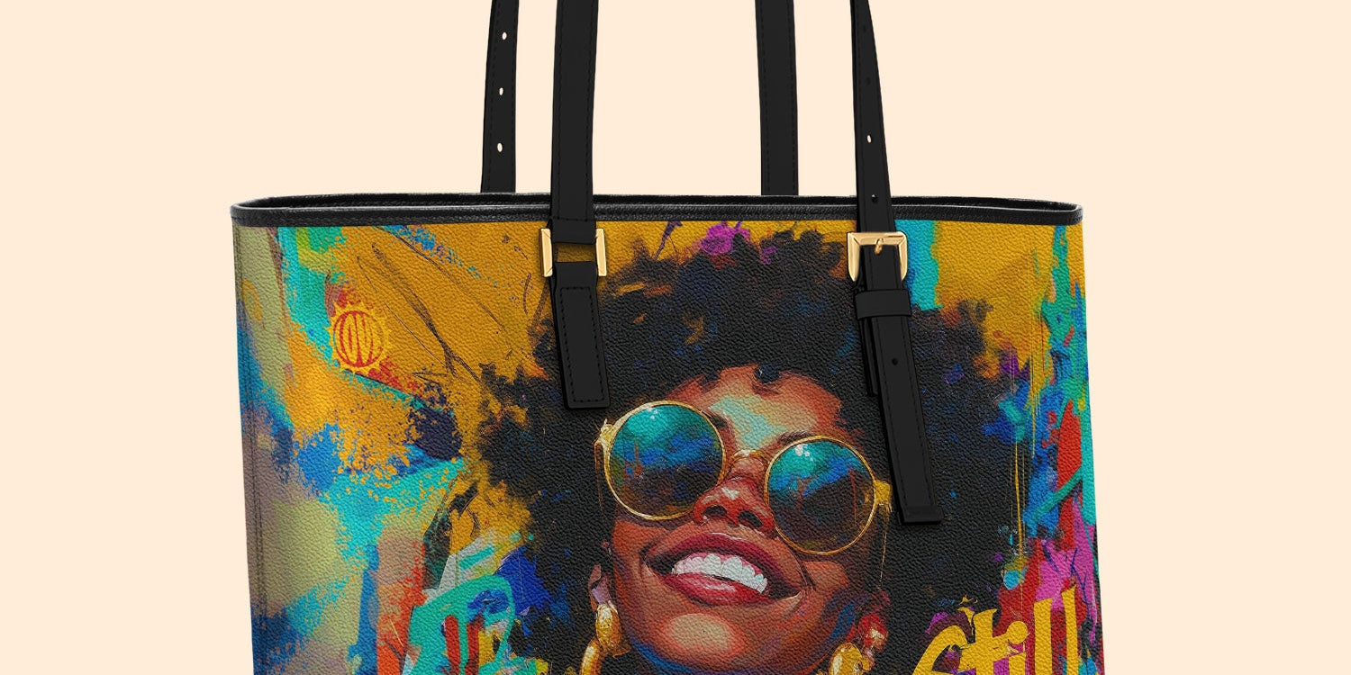 Sleek Leather Tote