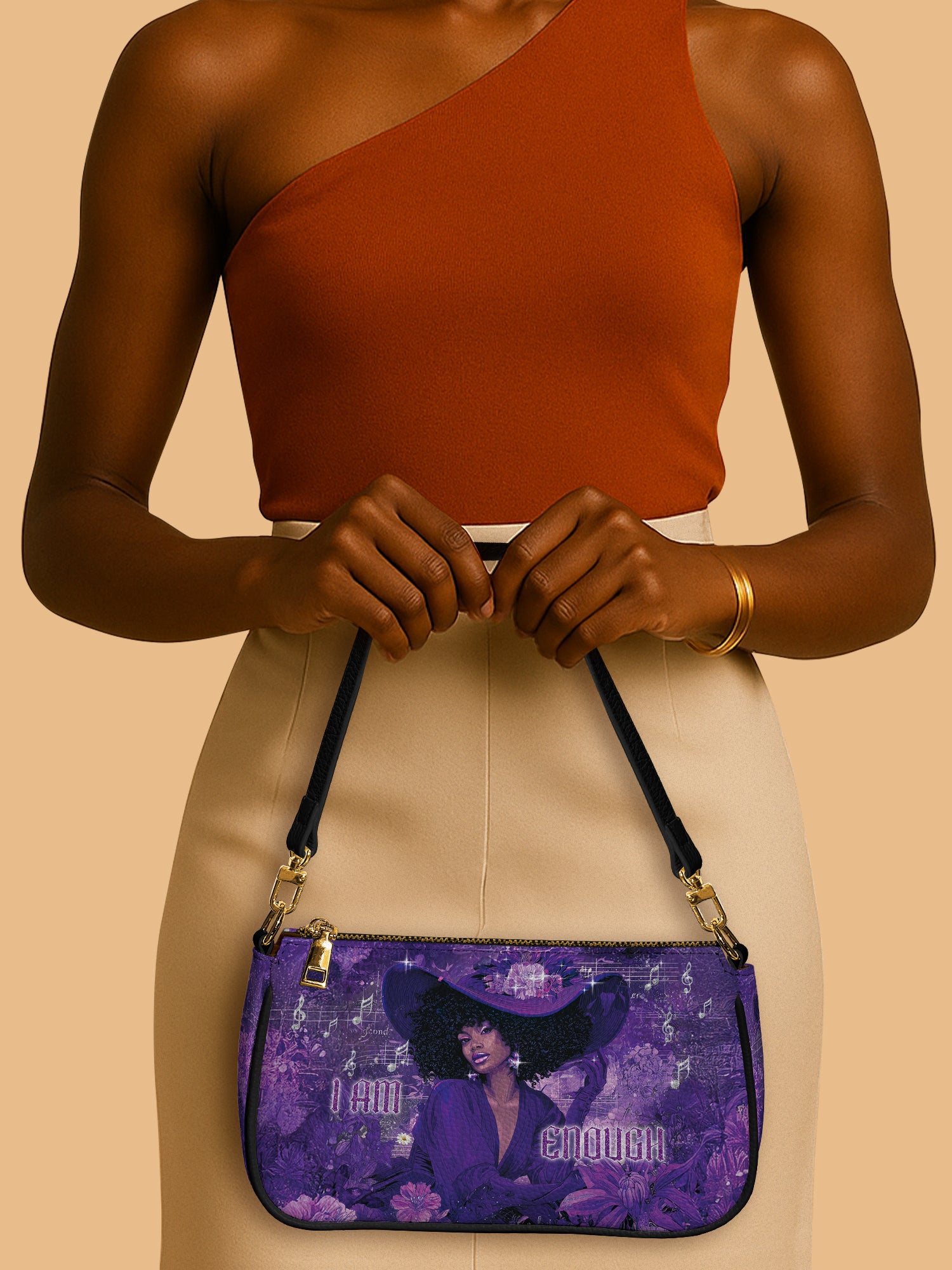 Rhythm of Enough Classic Zip Pochette QR0TD080