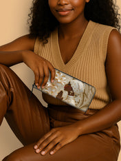 Divine Melanin Slimline Zippy Wallet QR0TD554