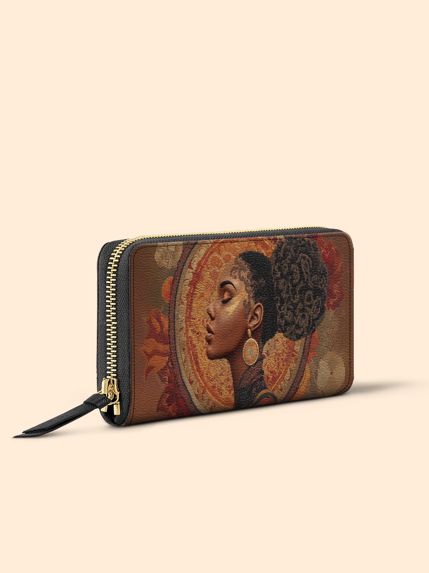 Mocha Sage Slimline Zippy Wallet QR0XD015