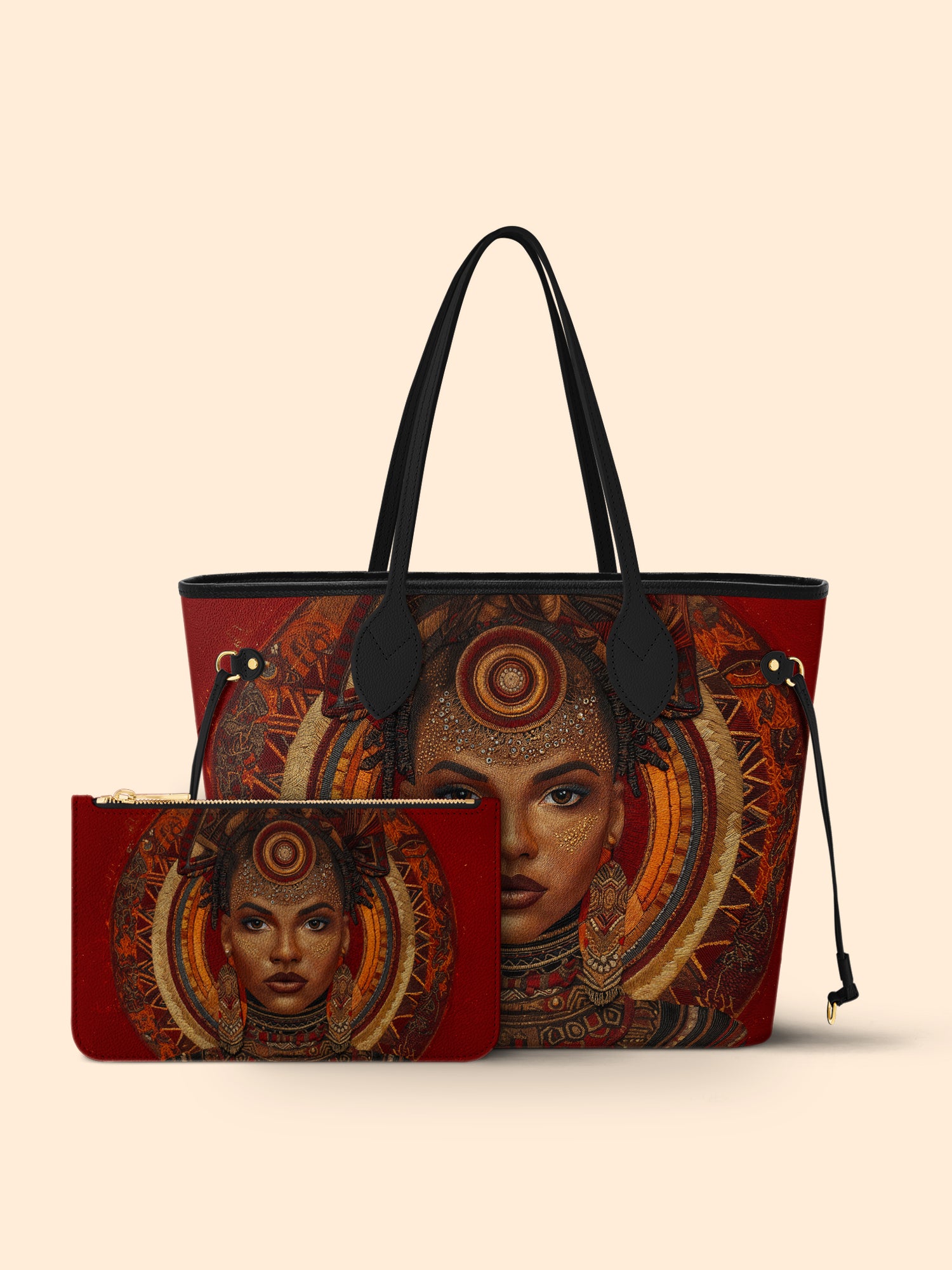 Ebony Aura Classic Shopper Tote QR0XD008