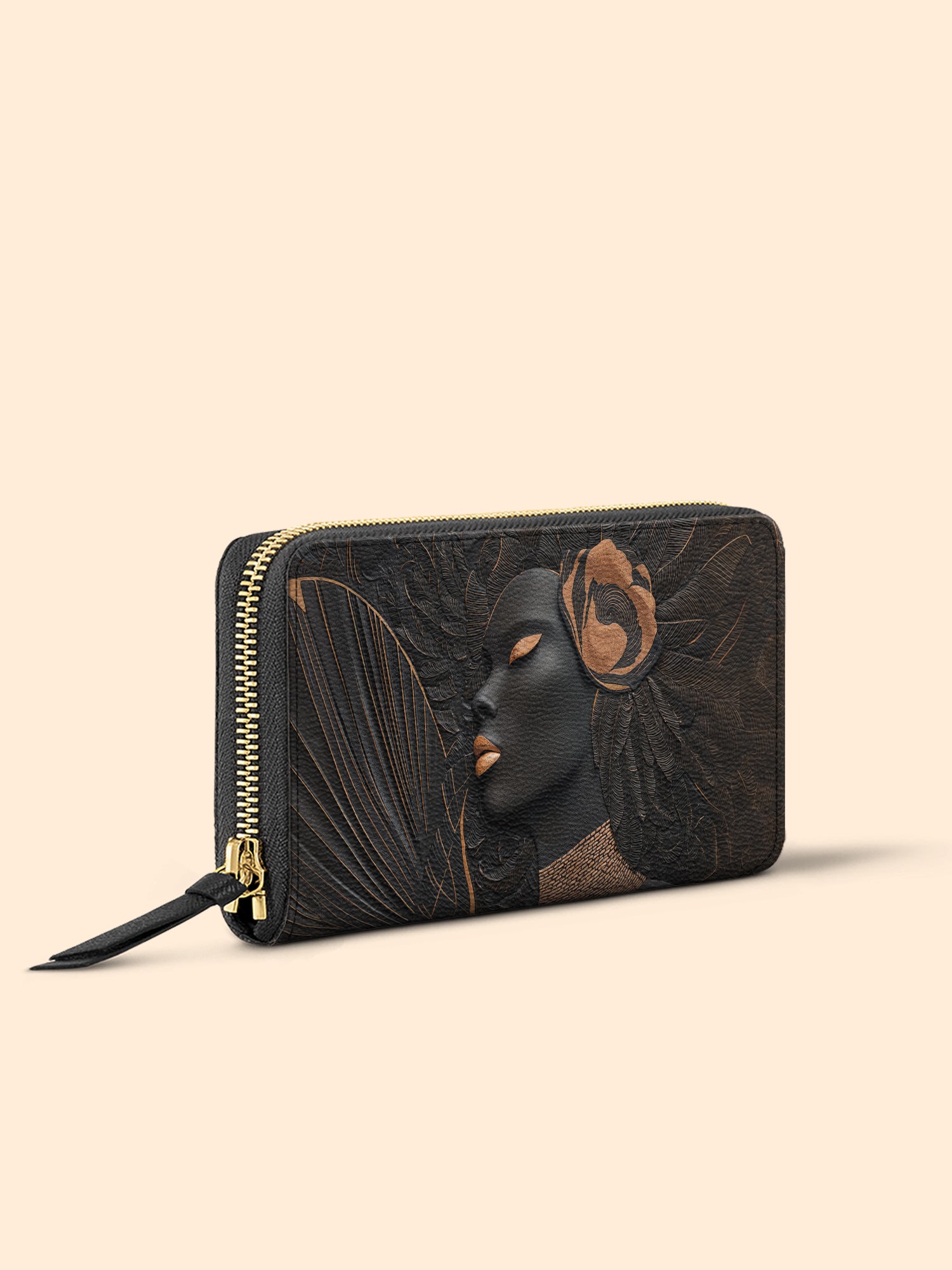 Verdant Glow Slimline Zippy Wallet QR0TD296