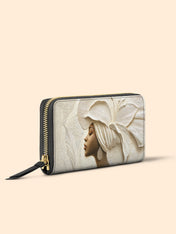 Ivory Blossom Slimline Zippy Wallet QR0TV066