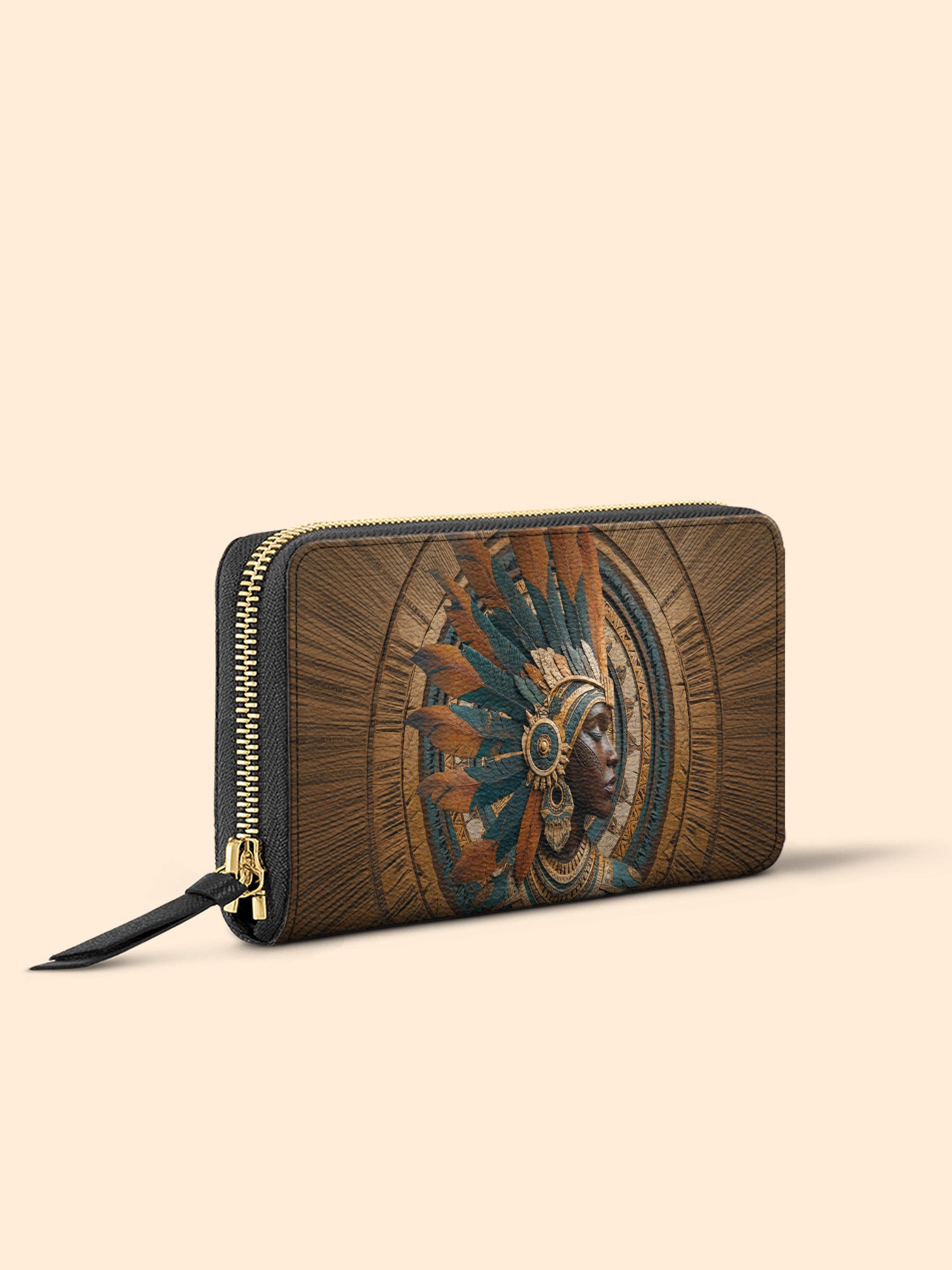 Sacred Grain Slimline Zippy Wallet QR0TD378