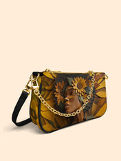 Golden Sunflower Classic Zip Pochette QR0TD380
