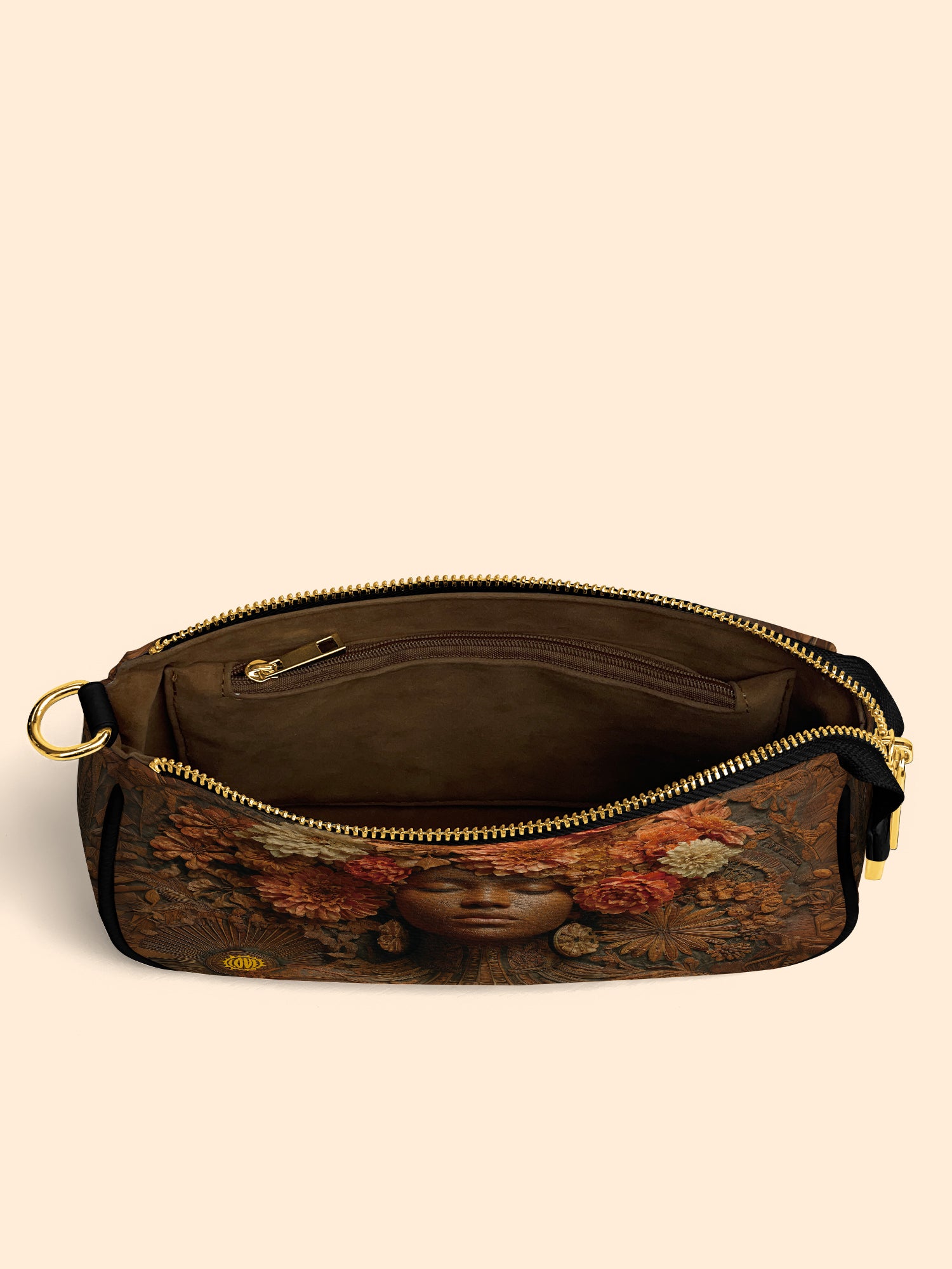 Afro Flora Classic Zip Pochette QR0TV041