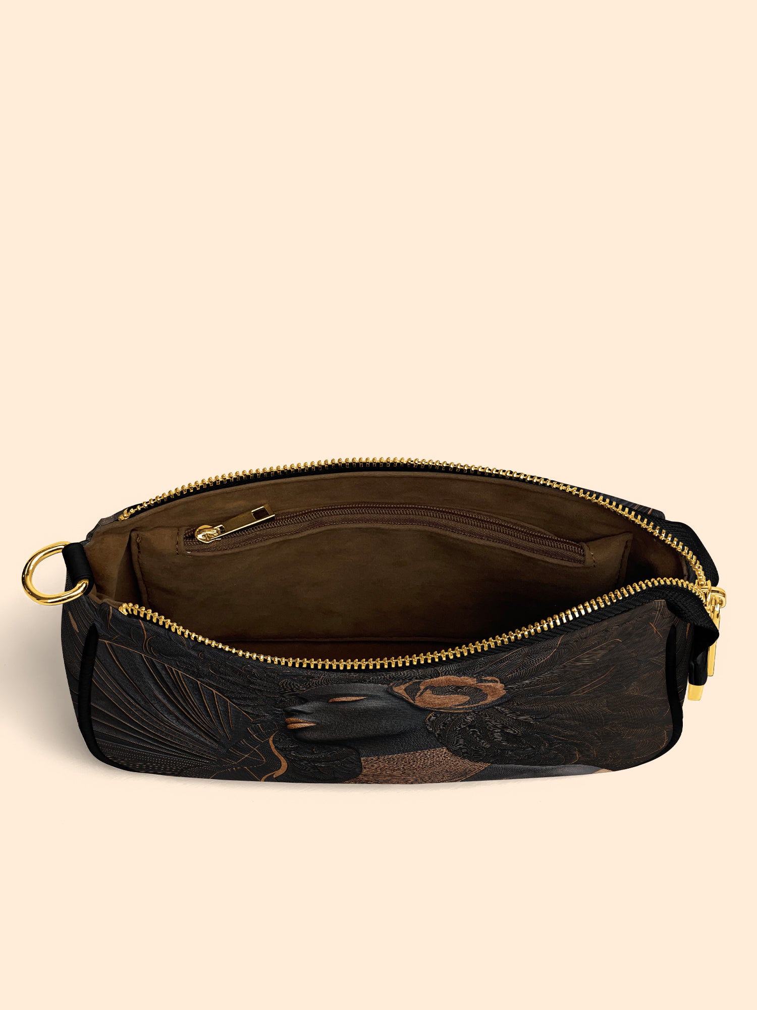 Verdant Glow Classic Zip Pochette QR0TD297