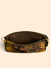 Golden Sunflower Classic Zip Pochette QR0TD380