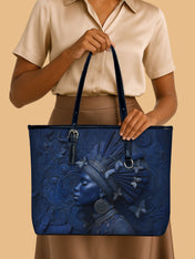 Crowned Soul Leather Bucket Bag QR0XD771