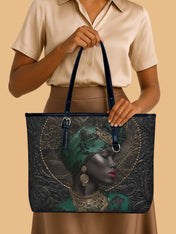 African Serpent Leather Bucket Bag QR0XD776
