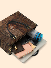 Eternal Heritage Premium Leather Handbag QR0TD373