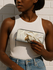 Ivory Blossom Slimline Zippy Wallet QR0TV066