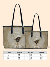 Heavenly Ivory Leather Bucket Bag QR0XD769